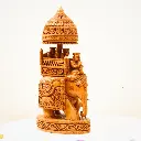 viharkriti Wooden Ambabari Elephant 10'' IMG-4.webp