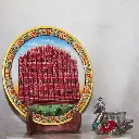 viharkriti Marble Plate Hawa mahal 12 Inch Img 5.webp