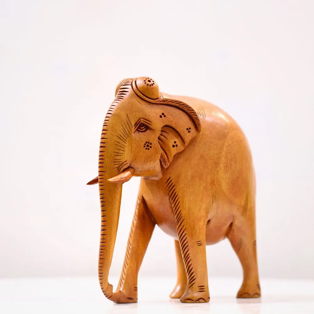 P4-Wooden Carving Plain Elephant 6 img-3.webp