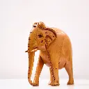 P4-Wooden Carving Plain Elephant 6 img-3.webp