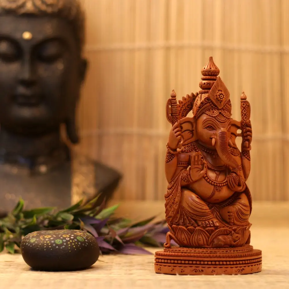P5-WC-Wooden Handicraft Shesham Ganesh Ji IMG-3.webp