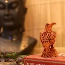 P8-WC-VIHARKRITI-WOODEN HANDICRAFTED NETED EAGLE 4 INCH IMG-2.webp