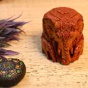 P10-WC-VIHARKRITI-WOODEN CARVING ELEPHANT FAMILY MEDIUM IMG-3.webp