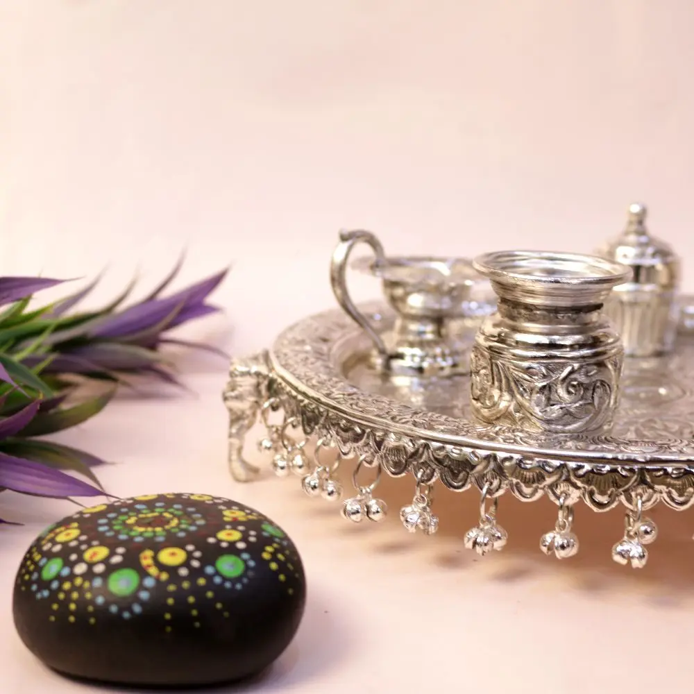 P5-SC-SILVER PLATED AARTI THALI IMG-3.webp