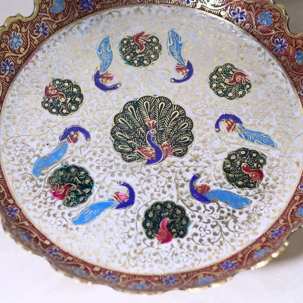 viharkriti Brass Fruit Stand Bowl img2.webp