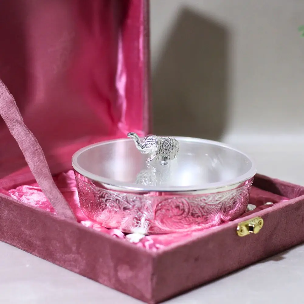 viharkriti 1pc Brass Peacock Bowl Wbox img2.webp