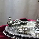 viharkriti Brass Peacock Pooja Plate img 3.webp