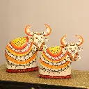 viharkriti Metal Indian Wildbeast Cow S2 51BE img 5.webp