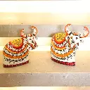 viharkriti Metal Indian Wildbeast Cow S2 51BE img 2.webp