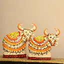 viharkriti Metal Indian Wildbeast Cow S2 51BE img 6.webp
