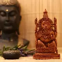 Wooden  Shesham Ganesh Ji 