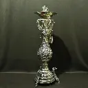 Brass Peacock Samai Diya 