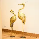 Iron Crane With Crown 